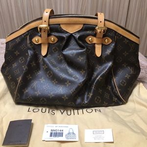 Luis Vuitton Trivoli Handbag Monogram Canvas PM